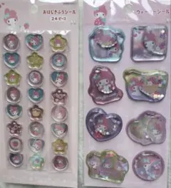 正規品　おはじきふうシール ウォーターシール マイメロ ボンボンドロップシール