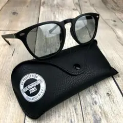 ☑調光偏光サングラス ウェリントン ボストン ライトグレー