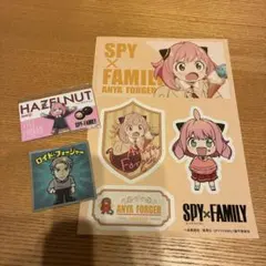 SPY×FAMILYアーニャのステッカー・マグネット ロイドのシール