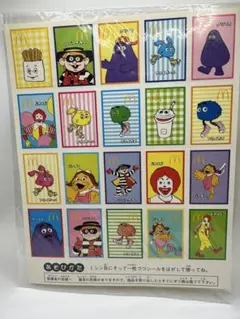 ［非売品』マクドナルドキャラクターシール