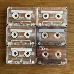 カセットテープ(使用済み)12本