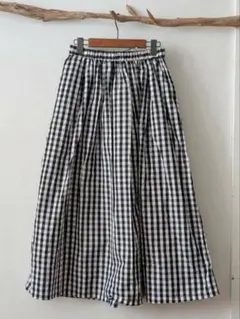 SALE ❁⃘*.゜ ICHI イチ フロントタックギャザースカート 美品です。