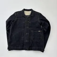 lui'sブラックデニムジャケットファーストモデル