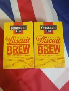 YORKSHIRE TEA Biscuit Brew 40袋入 2箱