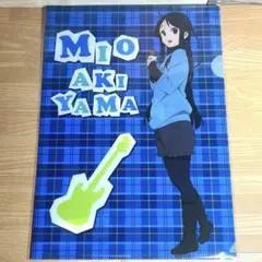 192.けいおん×ローソン 秋山澪 クリアファイル