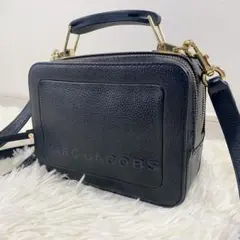美品　マークジェイコブス　ショルダーバッグ　ブラック　ゴールド　2way　BOX