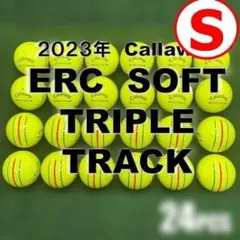 S127】キャロウェイ ERC トリプルトラック23年黄 ロストボール 24球