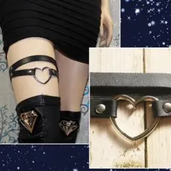 ❤シンプルだからカワイイ！❤ハートリングのガーターベルト❤気軽にコーデにプラス！