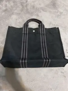 HERMES フールトゥ トートバッグ ブラックのサムネイル