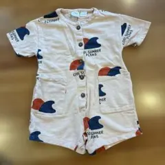 ZARA 波模様ロンパース 1.5歳