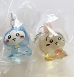 ちいかわ めじるしアクセサリー 3 うさぎ ハチワレ 2点セット