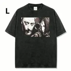 映画レオン LEON ヴィンテージ加工Tシャツ 洋画　ムービー Tのサムネイル