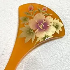 KZ074-b 簪 かんざし 黄色 結婚式 和装 髪飾り 卒業式 成人式 着物