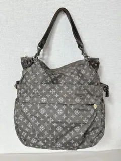 [最終お値下げ]russetグレーハンドバッグ兼ショルダーバッグ