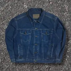 90s 雰囲気抜群 OLD UNIQLO 3rd デニムジャケット 短丈 濃紺