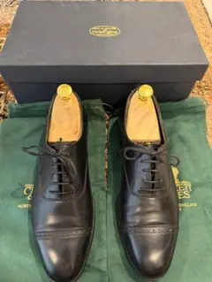Crockett&Jones ローファーBOSTON2 黒 7E グレイン - メルカリ