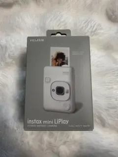 instax mini LiPlay 本体 Misty White