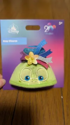 香港ディズニー 20周年記念 オルメル パーティーイヤーハットキーチェーン