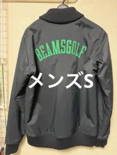 BEAMS GOLF 中綿ブルゾンS ブラック ビームスゴルフ