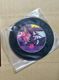 ハズビンホテル一番くじ Ｇ賞 レコード風ラバーコースター Respectless
