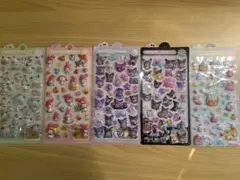 サンリオ ボンボンドロップシール 5枚セット