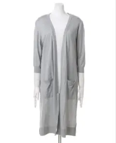 INGNI ロングカーディガン グレー