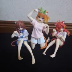 五等分の花嫁　中野三玖　四葉　五月　フィギュア3点セット