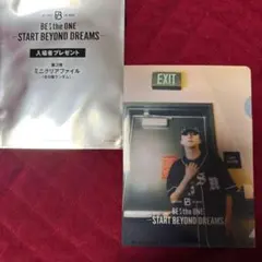 【RYUHEIリュウヘイ】BE the ONE 映画特典ミニクリアファイル