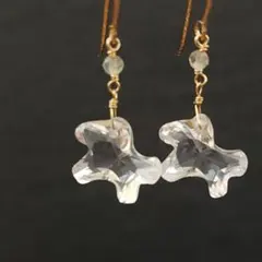 干支の馬ちゃんカットのピアス