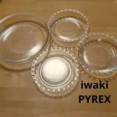 イワキ　パイレックス iwaki Pyrex 耐熱皿 レンチン皿 レンジ調理のサムネイル