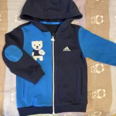 ⭐︎最終価格⭐︎ アディダス　フード付きジャケット　パーカー　100cm