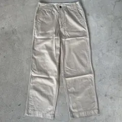 ワイドチノパンツ チノパン ワイドパンツ ベージュ