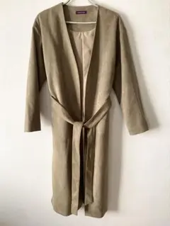 URBAN RESEARCH ノーカラーロングコート