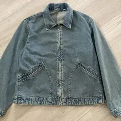 GU デニムジップアップジャケット