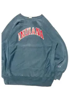 希少80s トリコタグ USA製 INDIANA チャンピオン リバースウィーブ