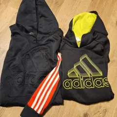 adidas パーカー　セット