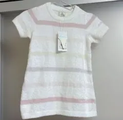 新品　タグ付き　ジェラートピケ　スムーズィー6ボーダー kidsワンピース