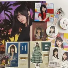 乃木坂46与田祐希 筒井あやめ 賀喜遥香 池田瑛紗 グッズセット まとめ売り