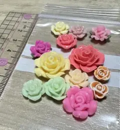 デコパーツ バラ