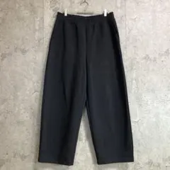 UNIQLO C ワイドスウェットパンツ ブラックL