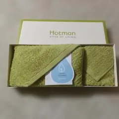 新品■ホットマン■1秒タオル■フェイスタオル■ウォッシュタオル■2枚セット