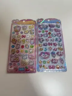 【正規品】うるちゅるポップシール まじかるみゅーちゃん フワフワらびちゃん