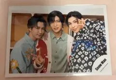 SnowMan ラウ・目黒・渡辺 公式写真