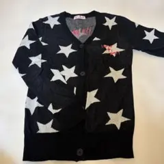 値下げ！星柄カーディガン150センチ