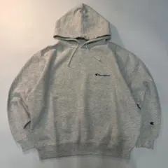 00s Champion Pullover Hoodie Gray