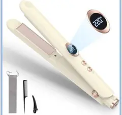 ヘアアイロン コードレスa 【デジタル表示 150℃～220℃温度設定】