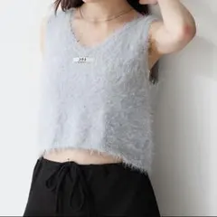 mm様専用 Kastaneシャギービスチェ