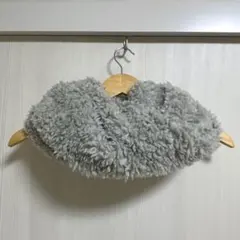 ローリーズファーム　もこもこスヌード　グレー