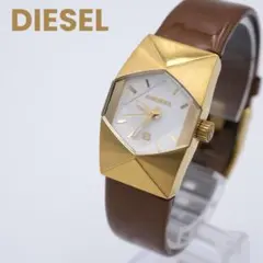 DIESEL ディーゼル 腕時計 DZ-5380 ゴールド エナメル レザーのサムネイル