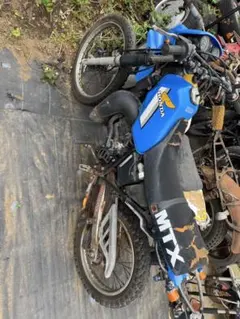MTX125 部品取り　ジャンク　レストアベース　オフロードバイクのサムネイル